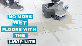 No More Wet Floors Meet the imop Lite Small Scrubber [upl. by Anaila963]