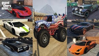 JARANG DIKETAHUI  31 MOBIL amp KENDARAAN LANGKA GTA 5  LOKASINYA  RARE VEHICLES [upl. by Radke]