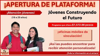 🚌✨ Jóvenes Construyendo el Futuro ¡Oficinas móviles de vinculación para atención personalizada [upl. by Osrock]