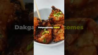 Shorts Dakgangjeong vs Fried Chicken Food Foodies Chicken [upl. by Minda]