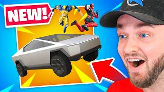 Fortnite’s NEW GIANT Update FREE Cybertruck amp Deadpool RETURNS [upl. by Vahe]