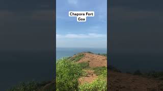 Chapora Fort Goa goa chaporafort ytshorts [upl. by Gold750]