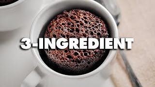 3 Ingredient Chocolate Mug Cake [upl. by Haleeuqa690]