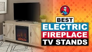 Best Electric Fireplace TV Stands 📺 Buyers Guide  HVAC Training 101 [upl. by Eliathas]