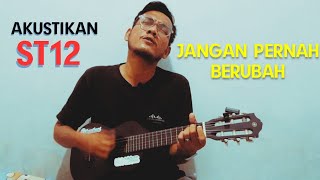 ST12  Jangan Pernah Berubah  Gitarlele Cover   Ridzky Dharmawan [upl. by Liba]