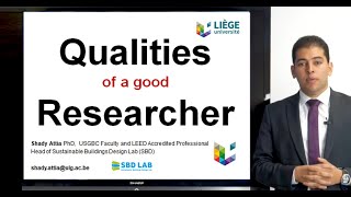 Qualities of a good researcher Part 1 [upl. by Lissner]