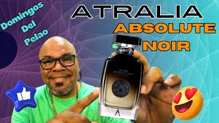 Reseña del perfume Absolute Noir de la casa Atralia para Domingos del Pelao clon de Absolu Aventus [upl. by Itsa]