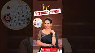 Tips For Irregular Periods shorts telugushorts drvineela irregularperiods periods periodspain [upl. by Simson]