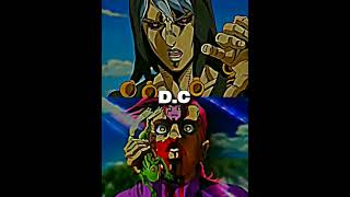 Risotto Nero Vs Doppio anime edit jojo risotto doppio diavolo vs 1v1 ventoaureo [upl. by Niwdog]