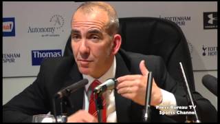 Paolo Di Canio reaction Tottenham vs Sunderland [upl. by Inohtna]