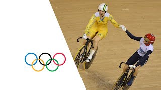 Cycling Track Womens Sprint Final GBR v AUS Full Replay  London 2012 Olympics [upl. by Arnulfo]