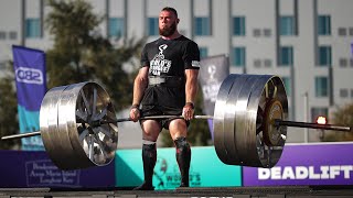 WORLD RECORD Oleksii Novikov Lifts 1185 LBS 18quot Partial Deadlift  2020 [upl. by Ydniahs81]