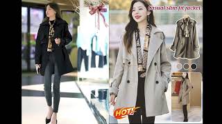 The most popular trench coat in Asia  Perfect for women in every ages [upl. by Chilton]