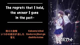 quotPleasurequot by WARPs UP Fruits Basket The Final OP 1 ENGL ROMAJI JAP SUBS [upl. by Lenhart]