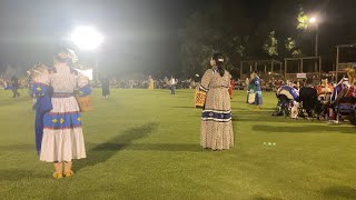 Cherokee Tear Dress Contest  Cherokee National Holiday Powwow [upl. by Nileuqcaj]