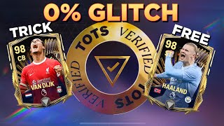 0 Glitch TOTS Pack Opening in FC Mobile 24 How to get a high OVR Player [upl. by Ylenaj]