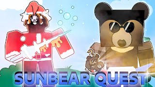 Turning In SUNBEARS LAST QUEST Bee Swarm Simulator [upl. by Latoyia111]