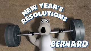 🐻‍❄️ BERNARD  New Years resolutions  Full Episodes  VIDEOS and CARTOONS FOR KIDS [upl. by Allenotna427]