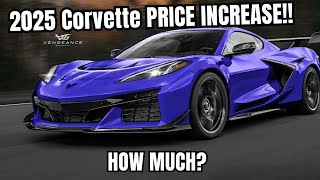 Official 2025 C8 Corvette Price Increase What is GM thinking [upl. by Ainel323]