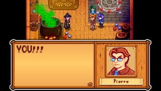 When Pierre Finds Out The Wizard Is Abigails Father in Stardew Valley Expansion Mod [upl. by Annel]