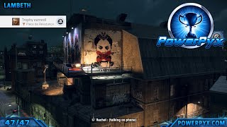 Watch Dogs Legion All Paste Up Locations Piece de Resistance Trophy  Achievement Guide [upl. by Arette]