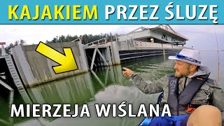 KAJAK WĘDKARSKI ➤ śluzowanie CAŁY FILM  Mierzeja Wiślana 2023 [upl. by Condon]