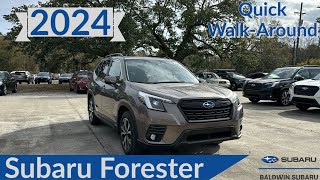 2024 Subaru Forester Limited Quick Walk Around Stock 12213S [upl. by Inacana]