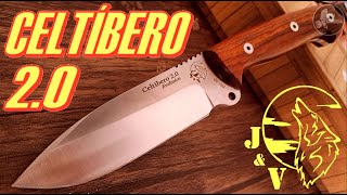 😍❗JampV CELTÍBERO 20 EVOLUTION UN CUCHILLAZO❗❗ ELEGANCIA Y CALIDAD EN ESTE CUCHILLO BUSHCRAFT [upl. by Lawley497]