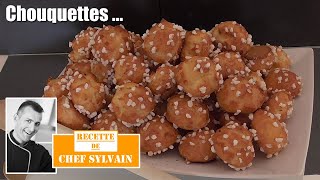 Les chouquettes  Recette par Chef Sylvain [upl. by Pirali]