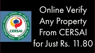 Dont Buy Any Property Before Verifying it From CERSAI Advocate Subodh Gupta Video No 94 [upl. by Stambaugh]