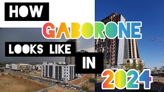 HOW THE CAPITAL CITY OF BOTSWANA GABORONE LOOKS LIKE IN 2024  MOTSWANA YOUTUBER [upl. by Eronaele]