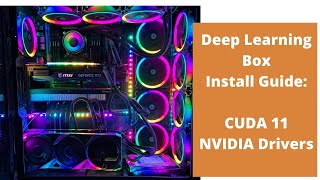 How to install CUDA 11 NVIDIA Drivers  Walkthrough for Ubuntu 20 [upl. by Recnal147]