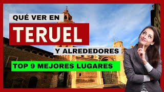 Que ver en TERUEL y alrededores✅ 🏅 Top 9 MEJORES lugares de TERUEL [upl. by Torrence]