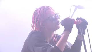 Crystal Castles  Crimewave  live at Reading Festival 2016 [upl. by Solracnauj]