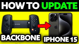 How To Update Backbone Controller for IPhone 15 2024 [upl. by Enelahs]