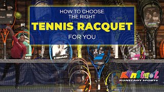 How to choose a Tennis Racquet [upl. by Publias324]