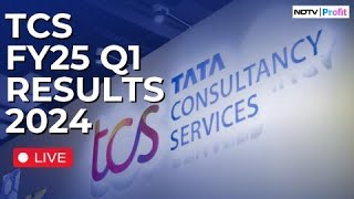 TCS Press Conference LIVE I TCS FY25 Q1 Earnings Report 2024 I TCS Q1 Results Today LIVE [upl. by Enair]