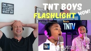 TNT Boys  quotFlashlightquotJessie J  Reaction OMG  TNT Versions [upl. by Toille]