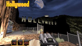 Duke Nukem 3D Steam Workshop Hollyweed All Secrets [upl. by Neimad]