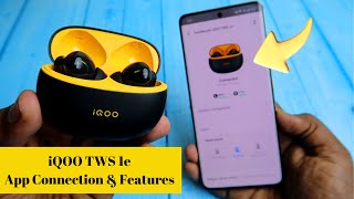 How to connect iQOO TWS 1e earbuds with app connection amp features [upl. by Ern372]