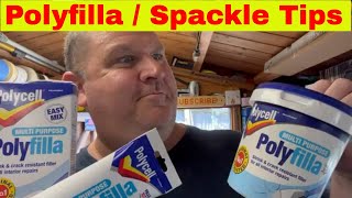 The Best Type of Polyfilla  spackle amp how to store it [upl. by Esorbma]