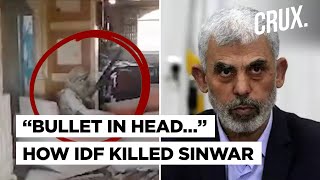 Autopsy Says Sinwar Killed By Bullet To The Head Reveals Hamas Boss ‘Tied Cable Around Smashed Arm’ [upl. by Philipps]