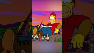 Homère est devenu un géant 😨👀 simpsons dessinanimé lessimpson [upl. by Sokairyk]