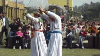 Jungabaazi dance Pratap S Chauhan amp Dr D S Bisht at Jaunsar Bawar Mahotsav Delhi [upl. by Yahc]