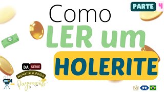 Como ler um Holerite Folha de pagamento [upl. by Courtenay]