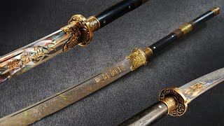 The sword of the Qing Dynasty was recreated by blacksmiths with astonishing beauty [upl. by Olag]