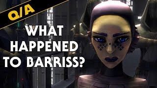 What Happened to Barriss Offee After the Clone Wars  Star Wars Explained Weekly QampA [upl. by Janicki]