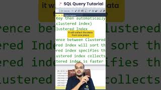 Types of SQL Server Indexes Clustered vs NonClustered SQL Tutorial Day 20 [upl. by Bendick]