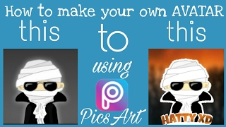 How to make your own AVATAR in 8 ball pool by using PicsArt [upl. by Aklim]