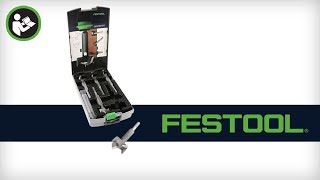 5Piece Festool Zobo ForstnerStyle Bit Set [upl. by Haelhsa]